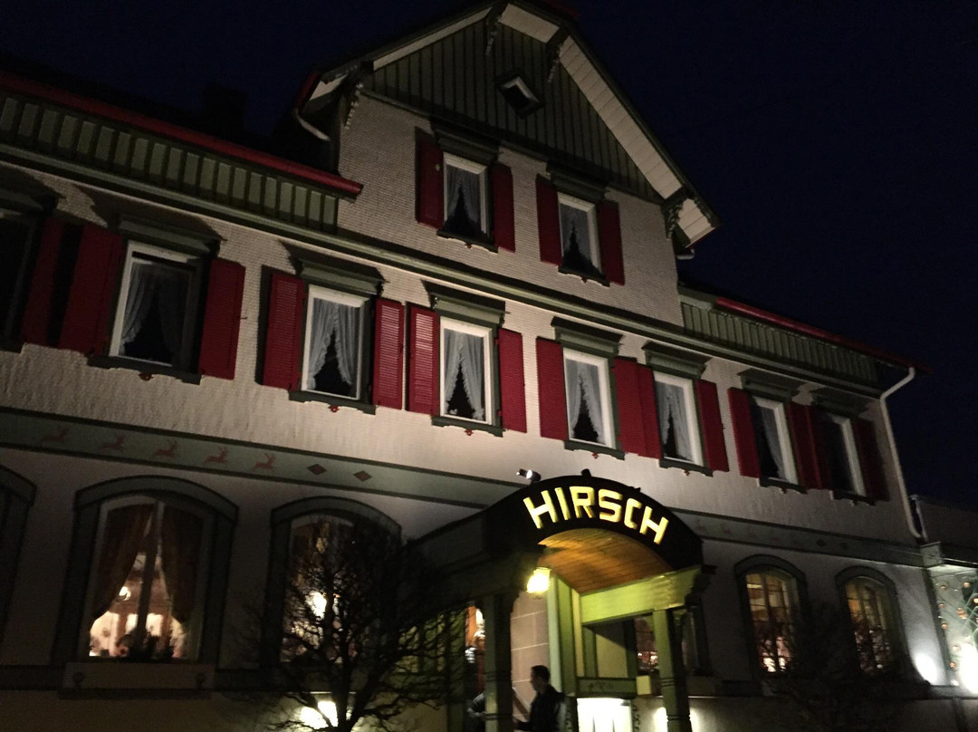 Altensteig酒店住宿-Landgasthof Hirsch