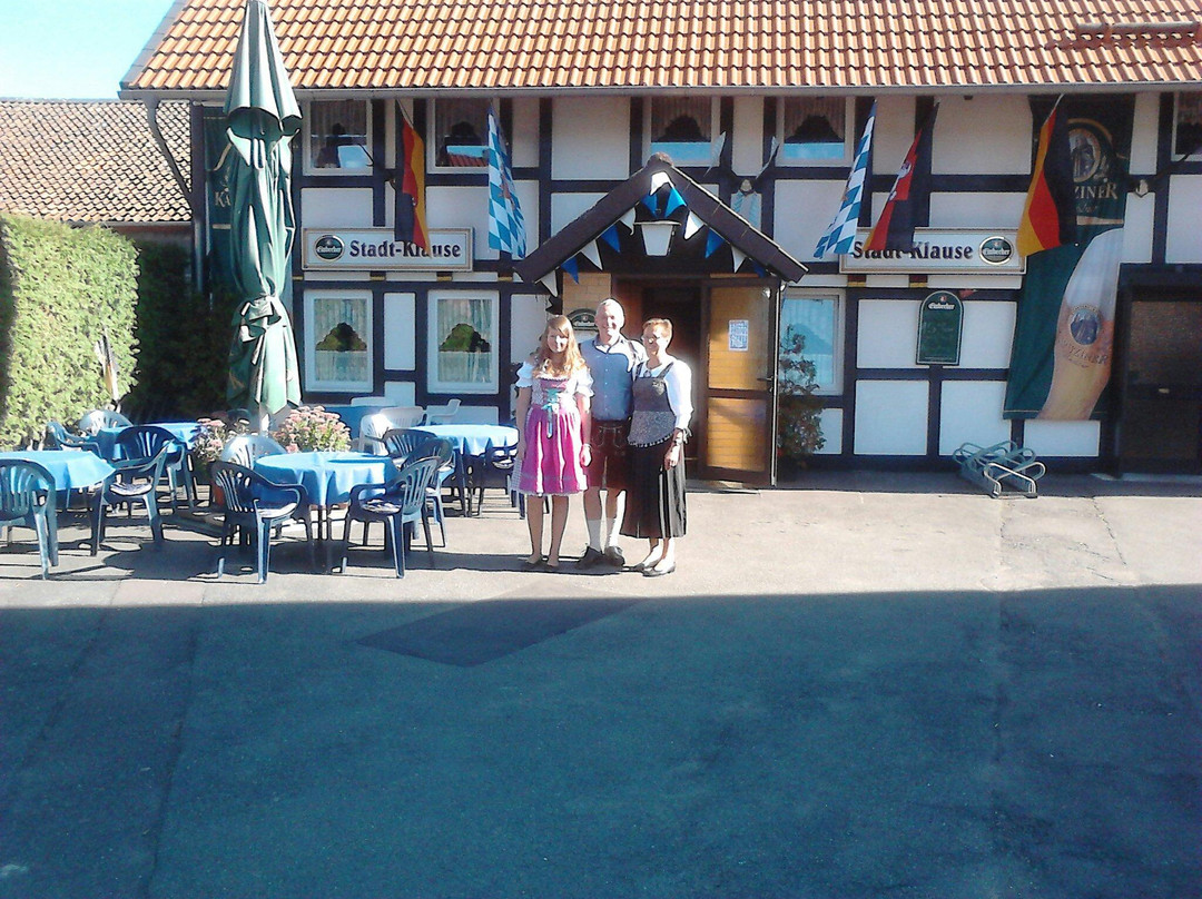 Langelsheim餐馆和美食-Gaststatte Stadt-Klause
