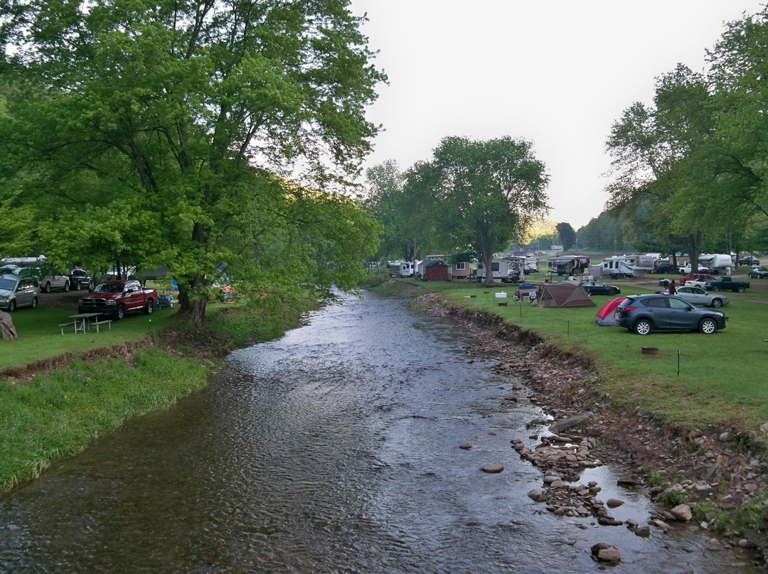 Hill Creek State Park Campsite