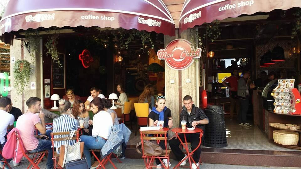 Mon Cheri Coffee Shop Rr. e Durresit-地拉那必去景点