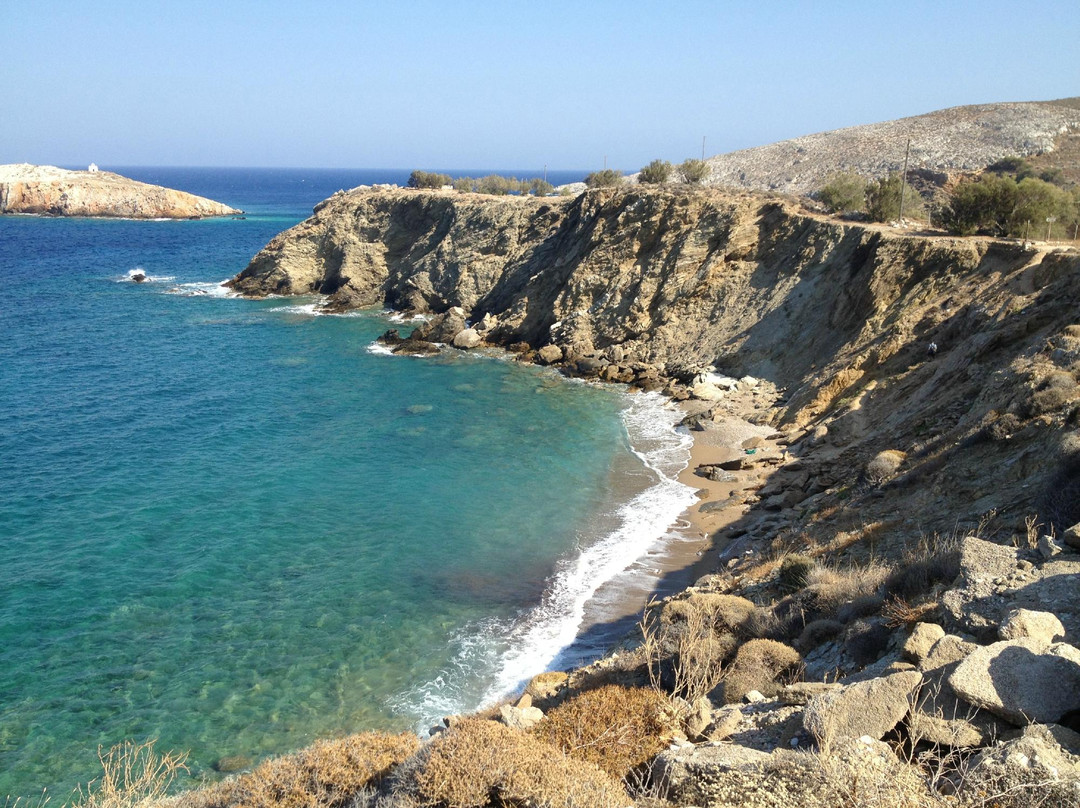 Latinaki Beach-Folegandros必去景点