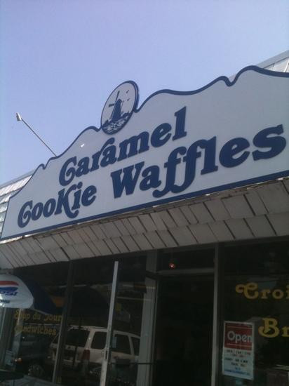 Caramel Cookie Waffle