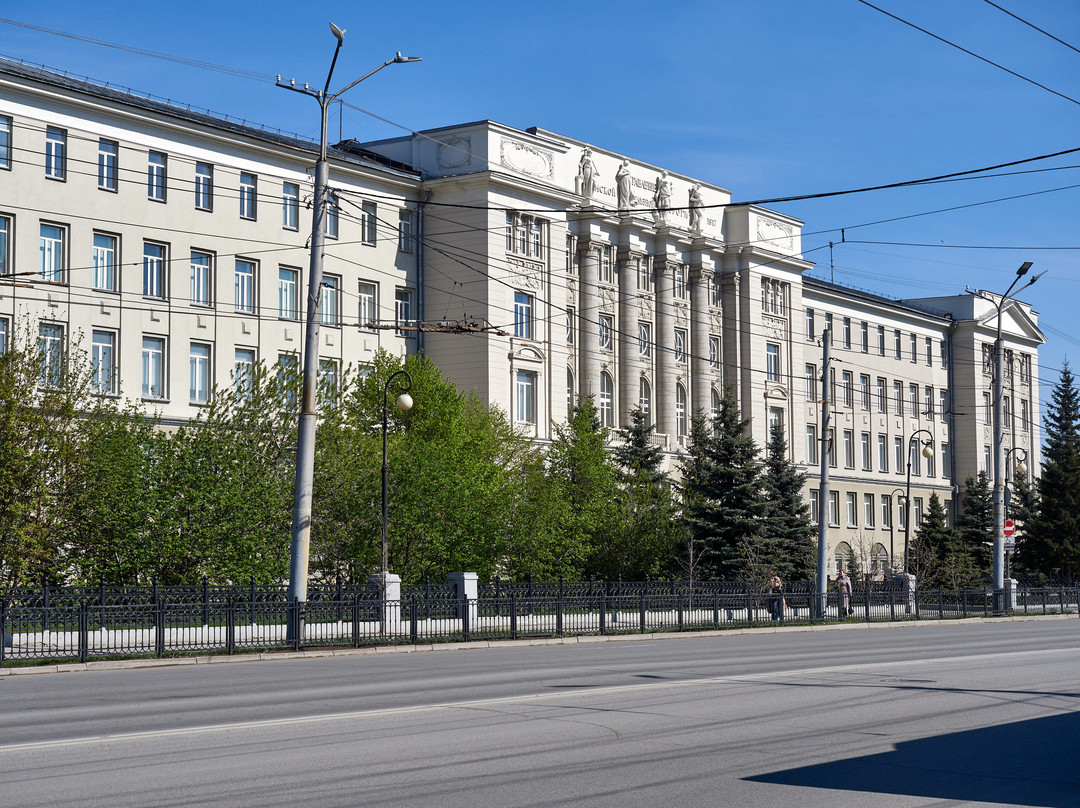 Administration Building of Omsk Railway-鄂木斯克必去景点