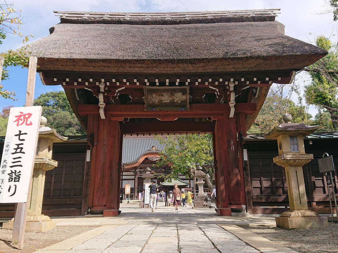 Jindai-ji Temple Sammon Gate-调布市必去景点