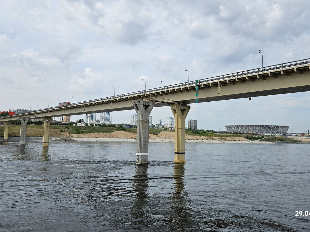 Bridge Across River Volga-伏尔加格勒必去景点
