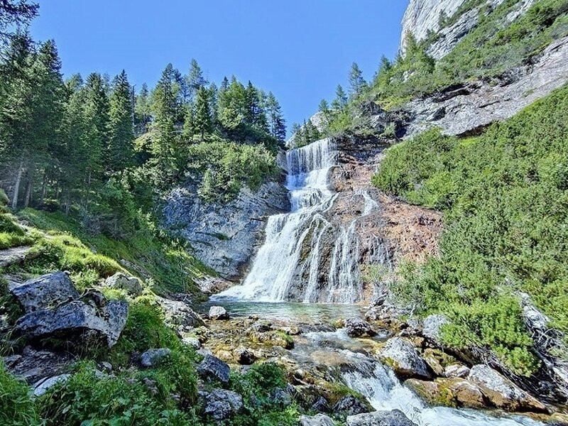 Cascate di Fanes-科尔蒂纳丹佩佐必去景点