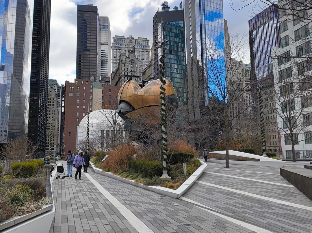 World Trade Center's Liberty Park-纽约市必去景点