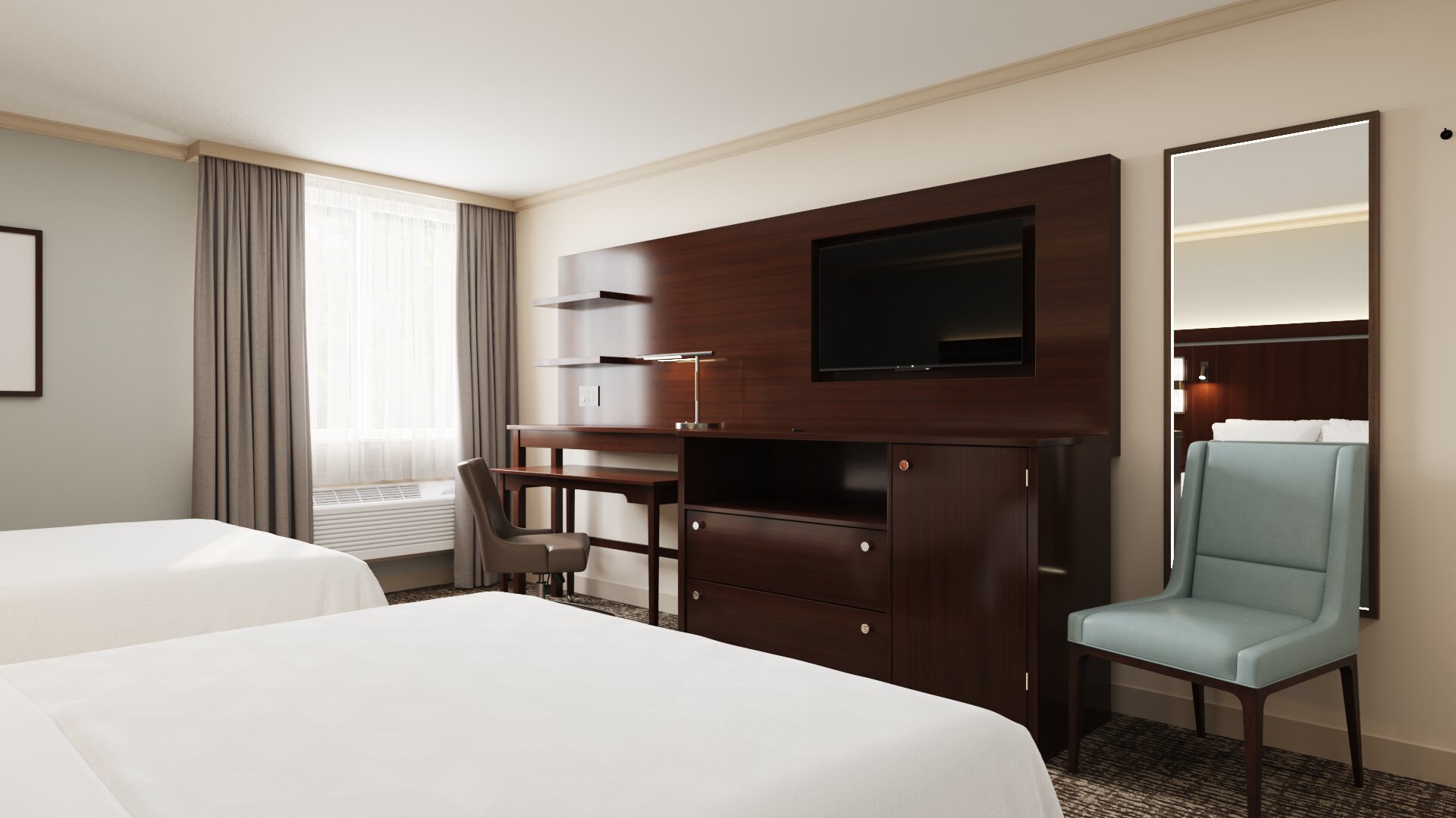 Wyndham Executive Center-客卧