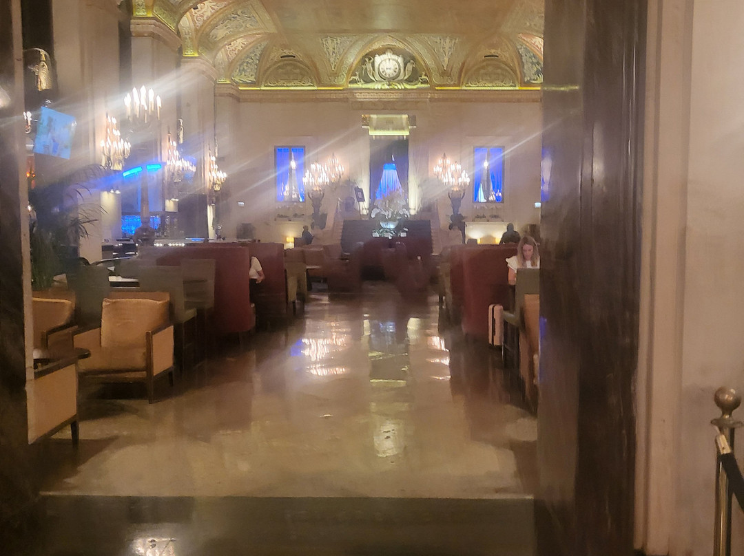 Palmer House Hilton Historic Lobby-芝加哥必去景点