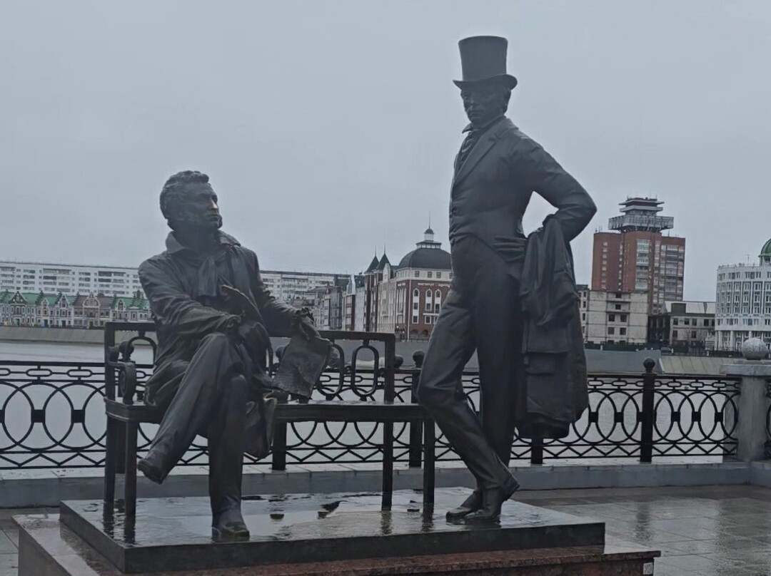 Monument to Pushkin and Onegin-Yoshkar-Ola必去景点