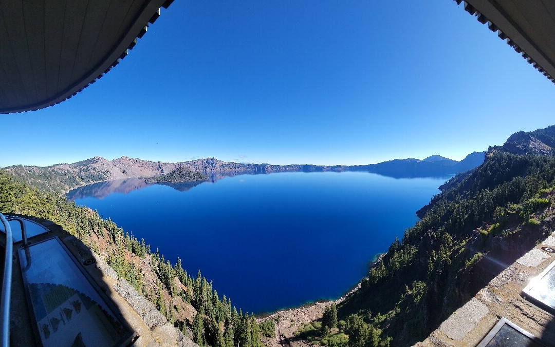 Sinnott Memorial Overlook-火山湖国家公园必去景点