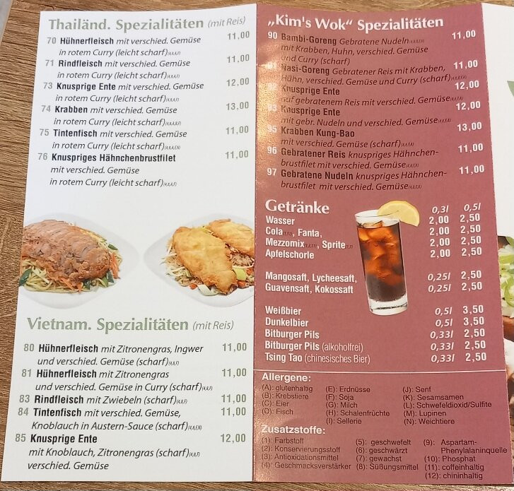 Kim's Wok Asia Spezialitäten