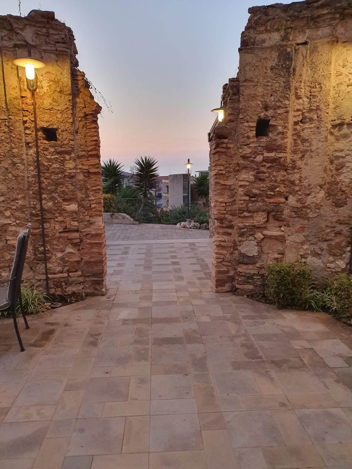 Hotel Vecchia Vibo-浴室