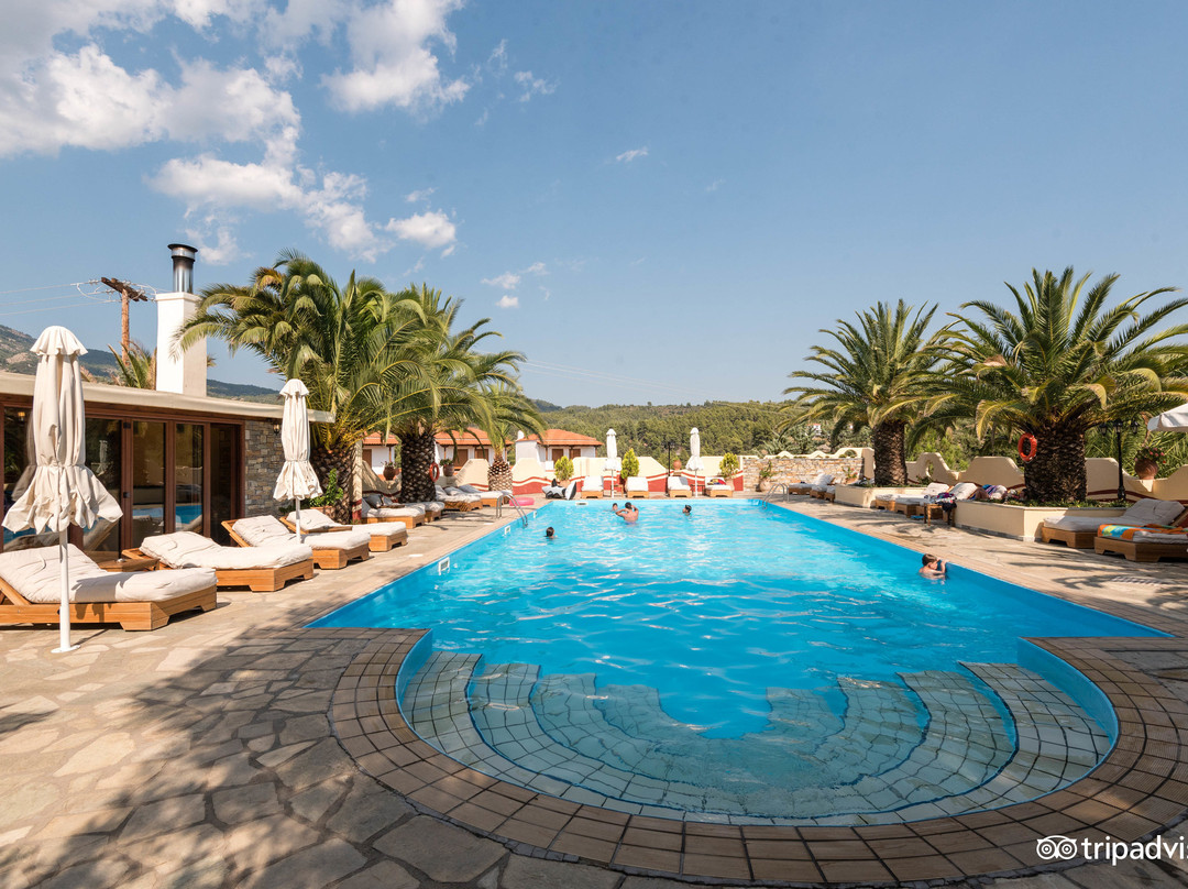 Limani Karra酒店住宿-Kelyfos Hotel & Bungalows