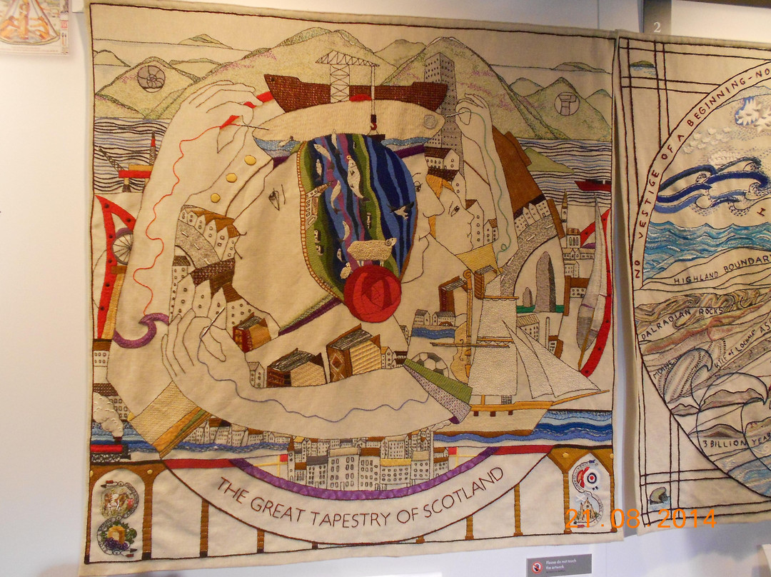 The Great Tapestry of Scotland-Galashiels必去景点