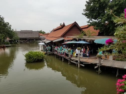Ayothaya Floating Market & Elephant Village-大城必去景点
