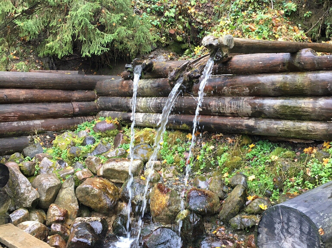 Waterfall Gremiachy-谢尔吉耶夫镇必去景点