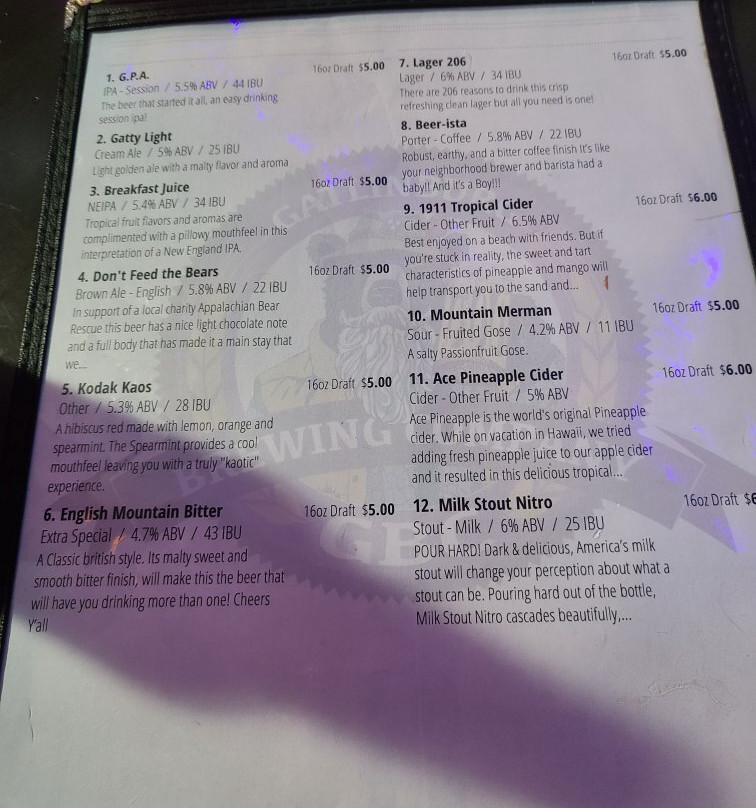 Gatlinburg Brewing Company-盖林柏格必去景点