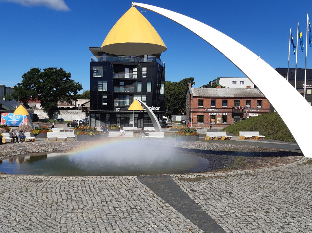 Rakvere's Central Square-拉克韦雷必去景点