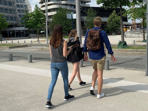 Interaktive Schnitzeljagd durch Hamburgs HafenCity