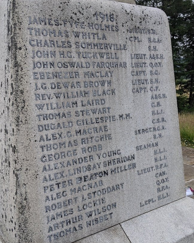 Kilmacolm War Memorial