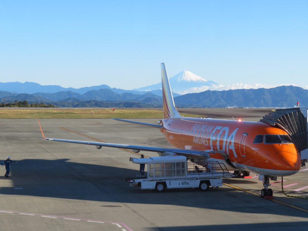Mt.Fuji Shizuoka Airport Terminal Bldg Observation Deck-牧之原市必去景点