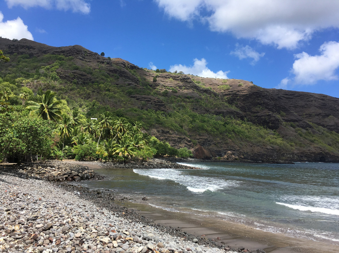 Nahoe Beach-Hiva Oa必去景点