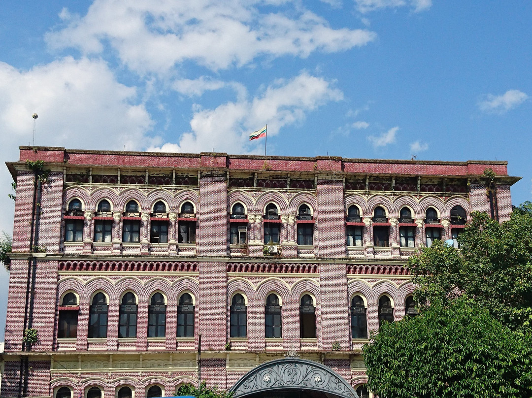 Central Post Office-仰光必去景点