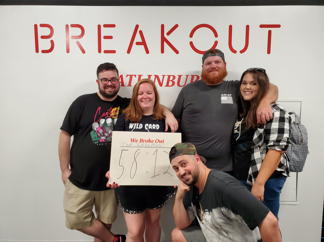 Breakout Games Gatlinburg-盖林柏格必去景点