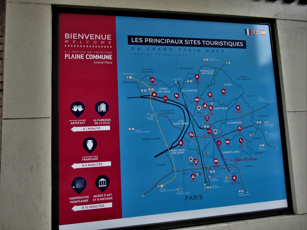 Office de Tourisme de Plaine Commune Grand Paris-塞纳-圣但尼必去景点