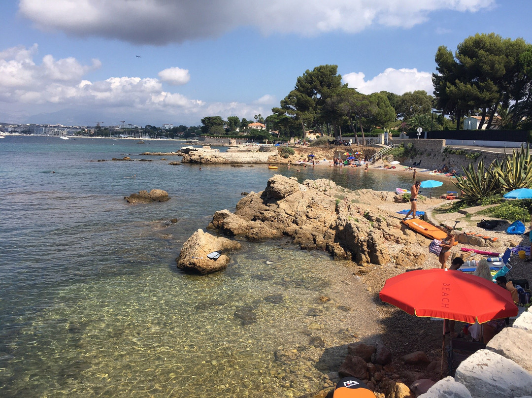 Plage des Ondes-Cap d'Antibes必去景点