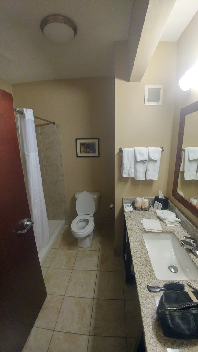 舒适酒店-莱星顿南-浴室