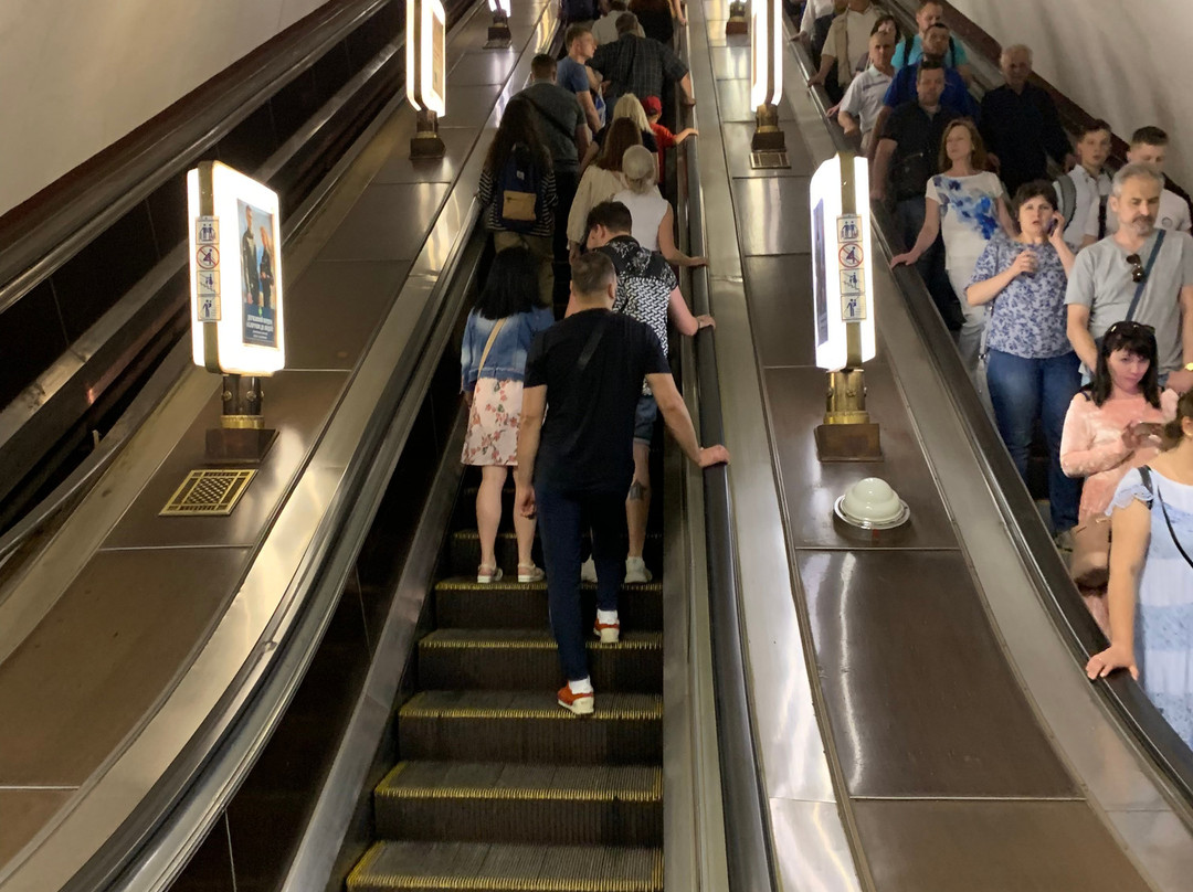 Arsenalna Subway Station-基辅必去景点