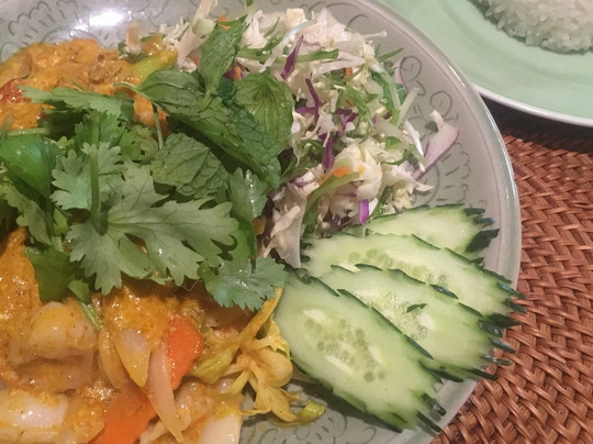 タイベトナムレストランクロープクルア