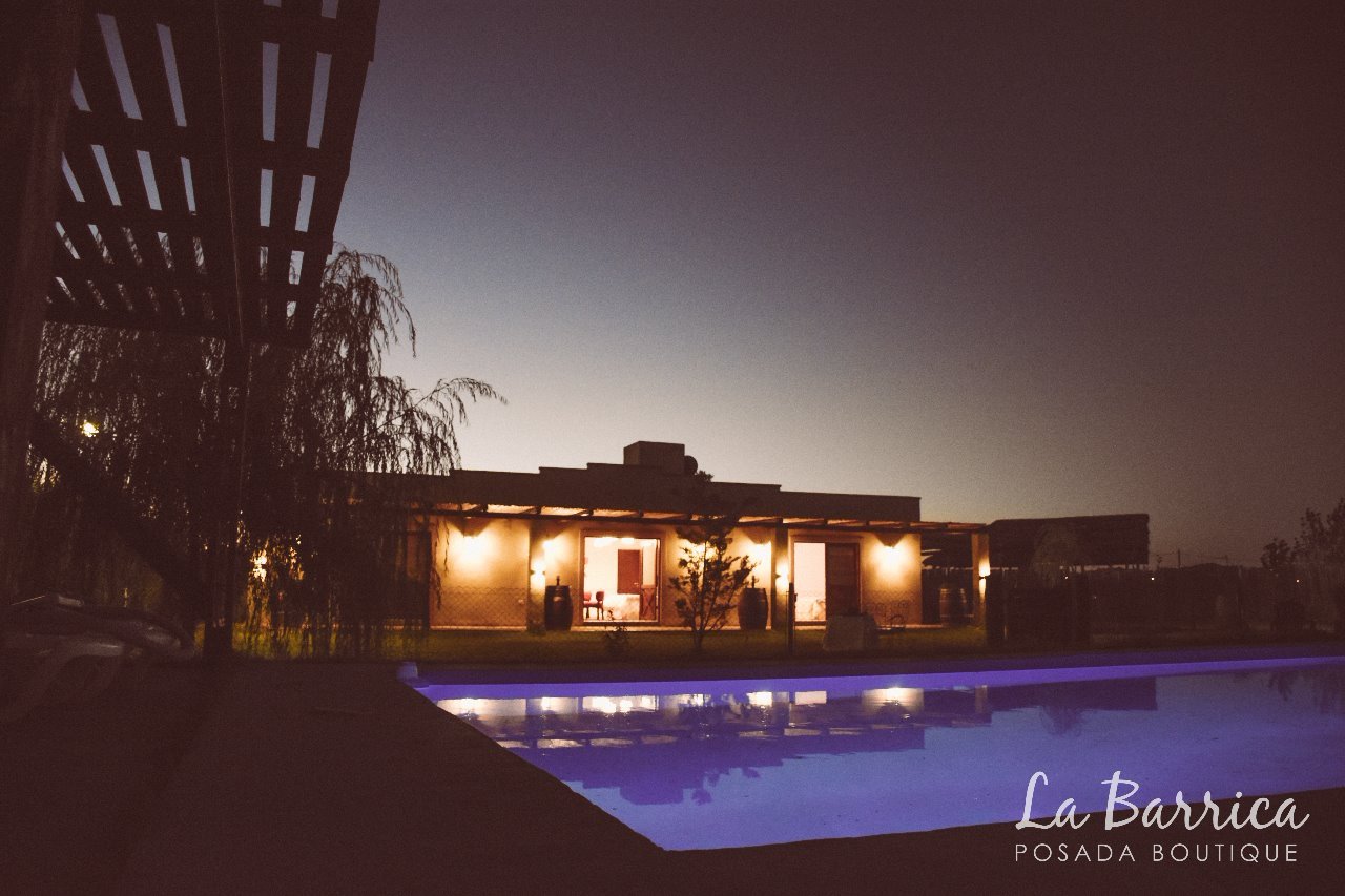 Posada Boutique La Barrica-泳池