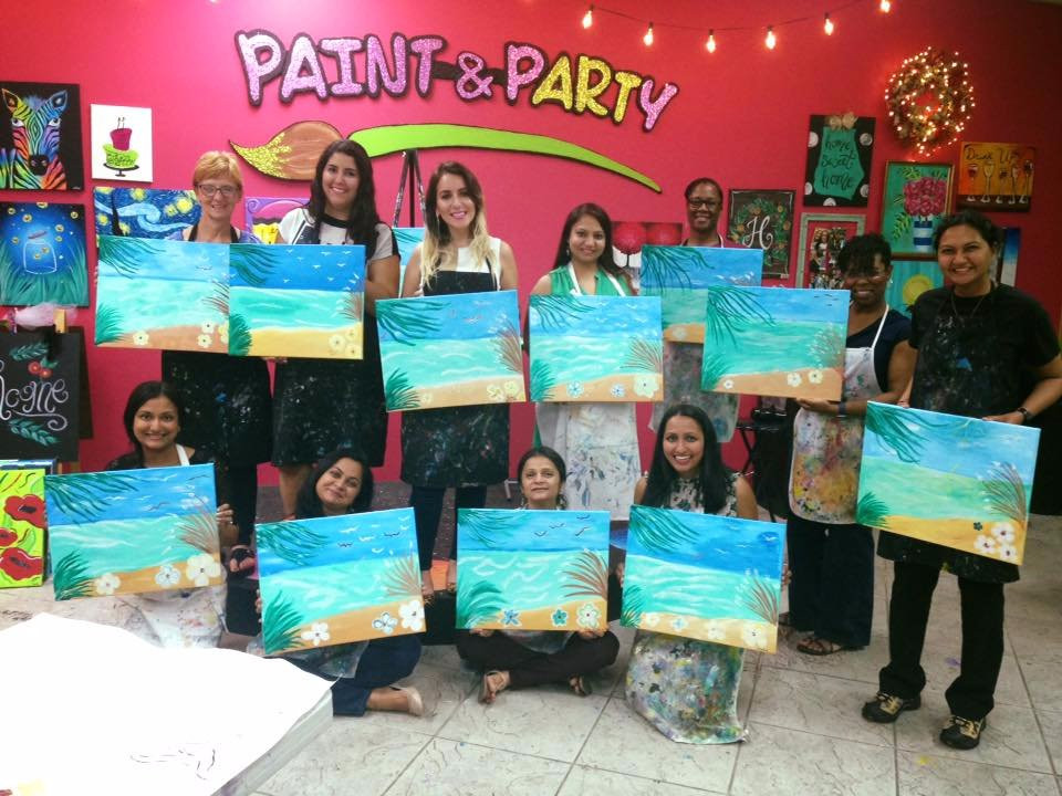 Masterpiece Mixers Paint & Party Studio John's Creek-约翰斯克里克必去景点