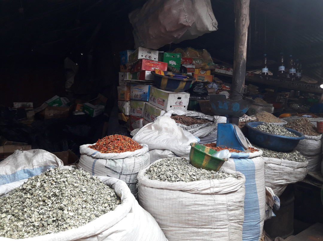 Bamako: vegetable market at the south bank-巴马科必去景点