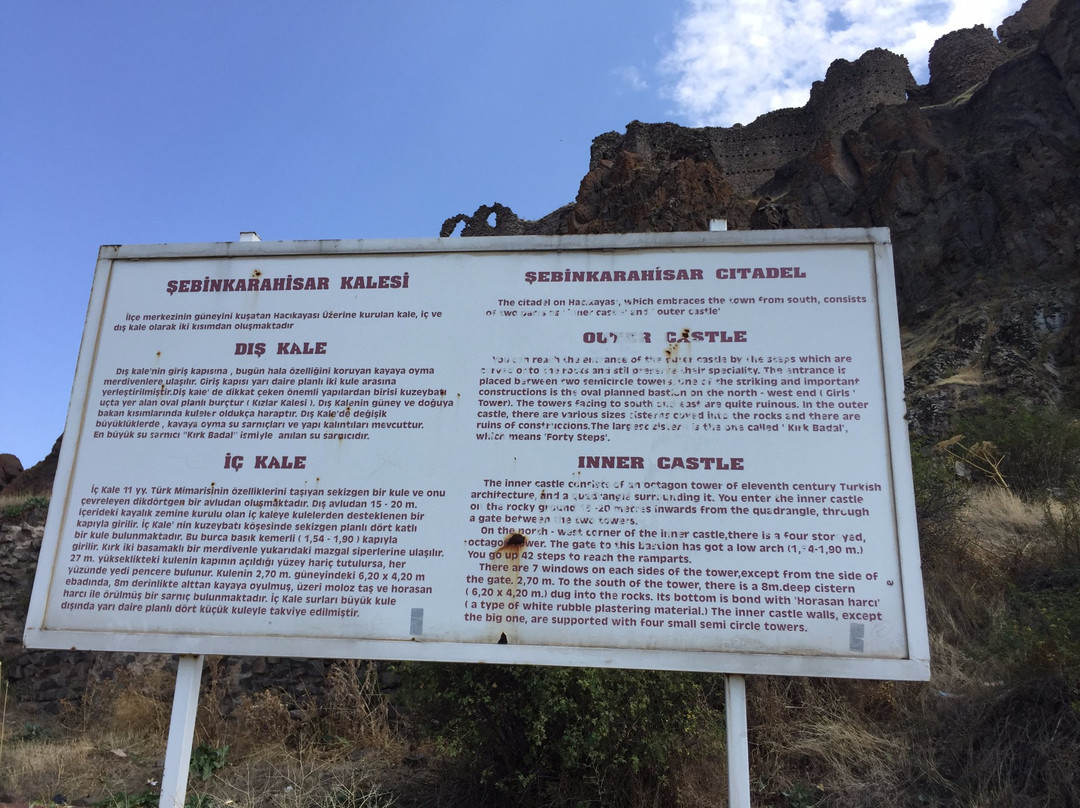 Sebinkarahisar Castle景点图片