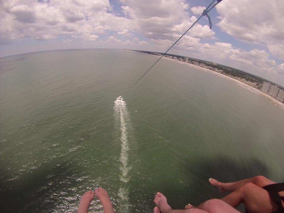 Myrtle Beach Parasailing-美特尔海滩必去景点