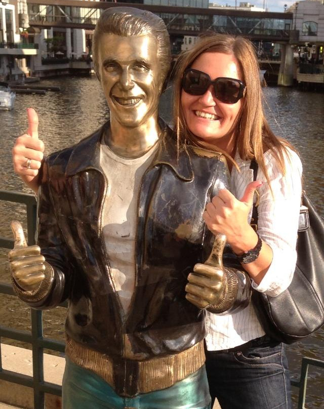 Bronze Fonz-密尔沃基必去景点