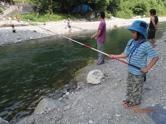 Hikawa Kokusai Masu Fishing Site-奥多摩町必去景点