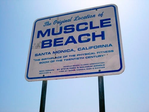 Muscle Beach Venice Gym-洛杉矶必去景点