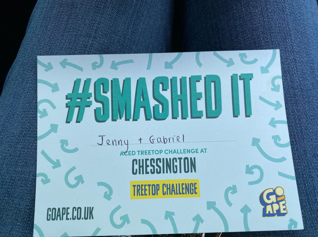 Go Ape Chessington-Chessington必去景点