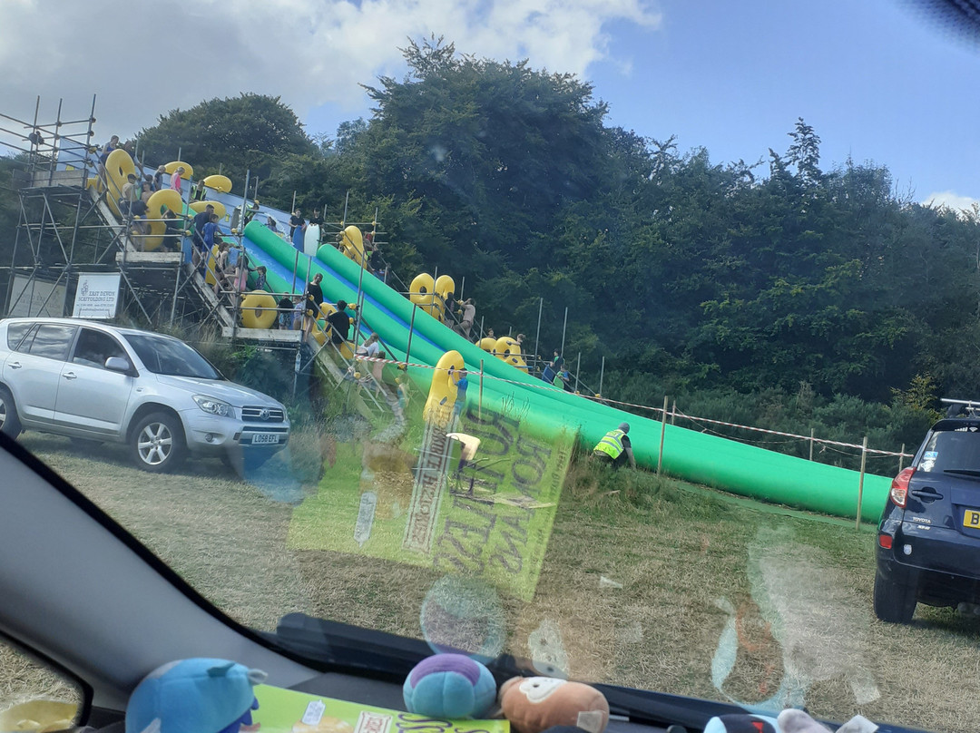 Massive slip and slide
