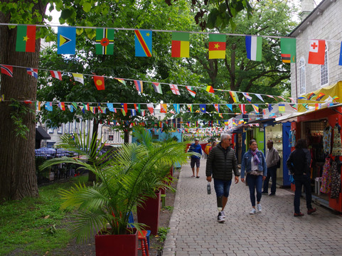 Rue du Tresor-魁北克市必去景点