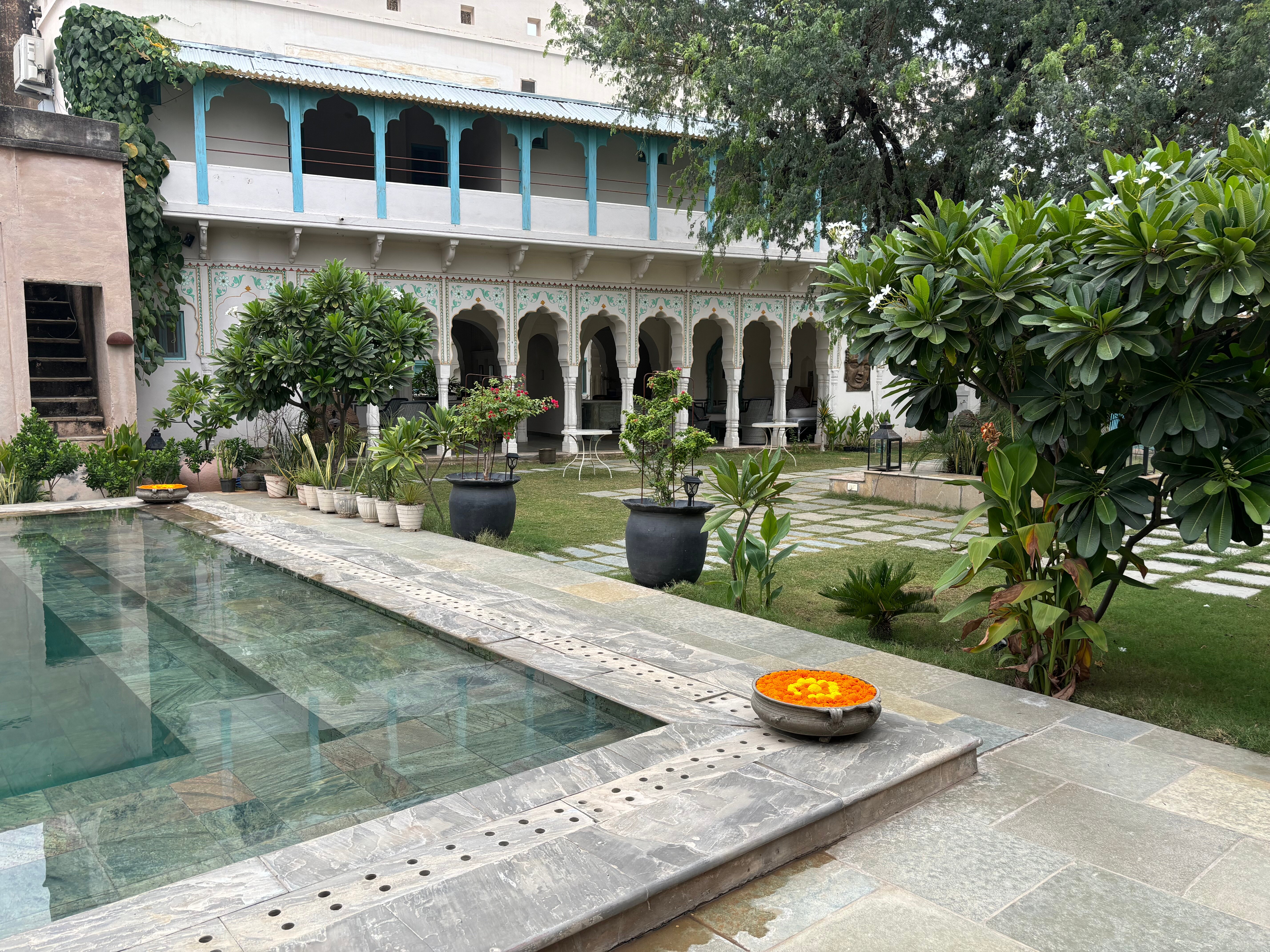 Mandawa Kothi-泳池