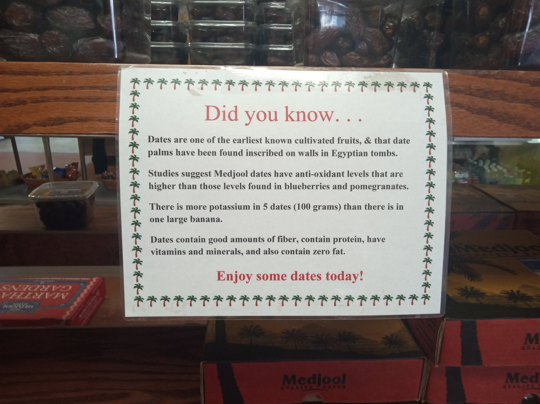 Martha's Gardens Medjool Date Farm-尤马必去景点