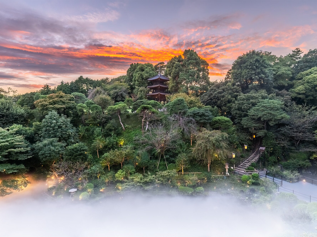 椿山庄景点图片