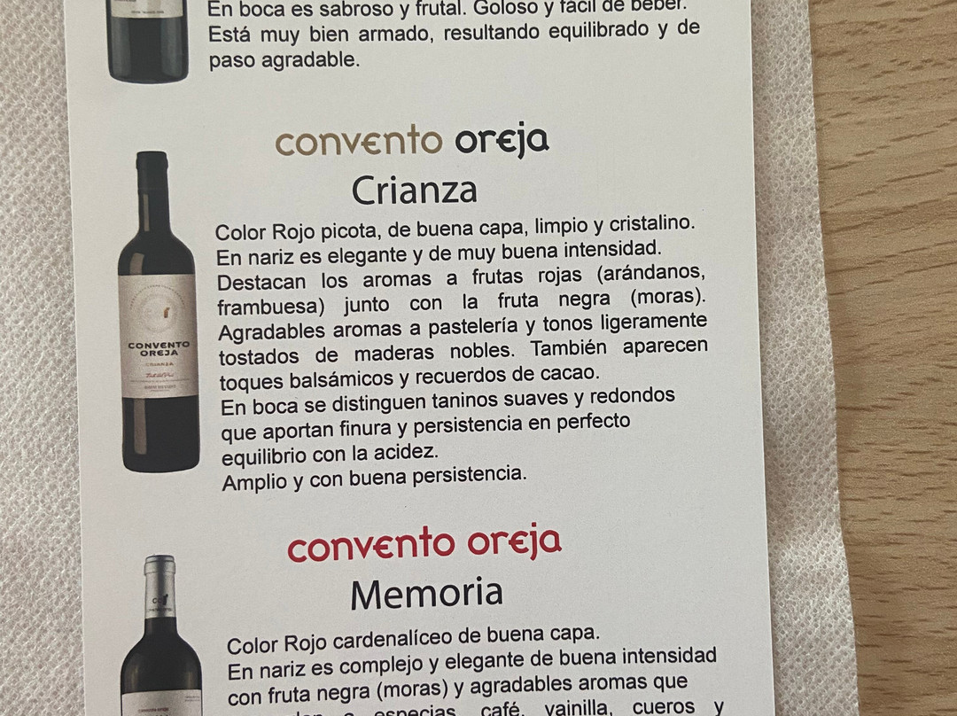 Bodega Convento Oreja-Penafiel必去景点