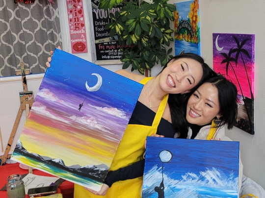 Chicago Sip & Paint-芝加哥必去景点